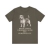 Norfolk Terrier Humor Shirt, Vintage Dog Sketch Tee, Dog Humor Gift