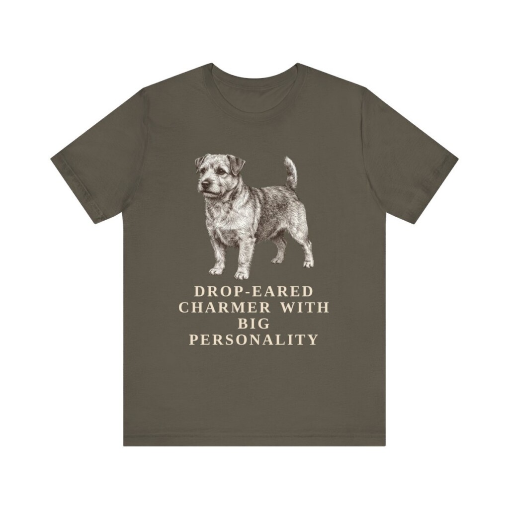 Norfolk Terrier Humor Shirt, Vintage Dog Sketch Tee, Dog Humor Gift
