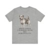 Norfolk Terrier Humor Shirt, Vintage Dog Sketch Tee, Dog Humor Gift