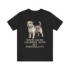 Norfolk Terrier Humor Shirt, Vintage Dog Sketch Tee, Dog Humor Gift
