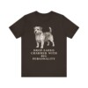 Norfolk Terrier Humor Shirt, Vintage Dog Sketch Tee, Dog Humor Gift