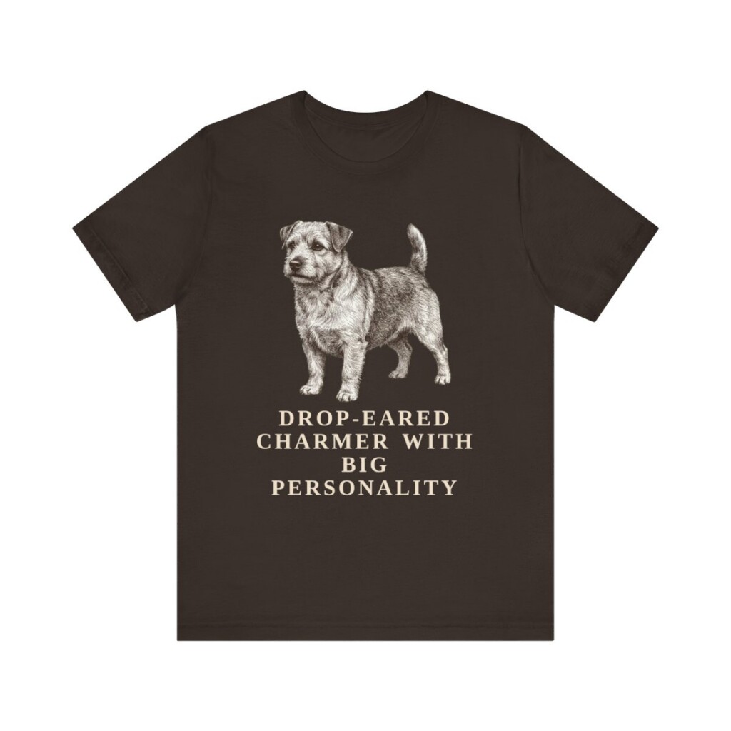 Norfolk Terrier Humor Shirt, Vintage Dog Sketch Tee, Dog Humor Gift