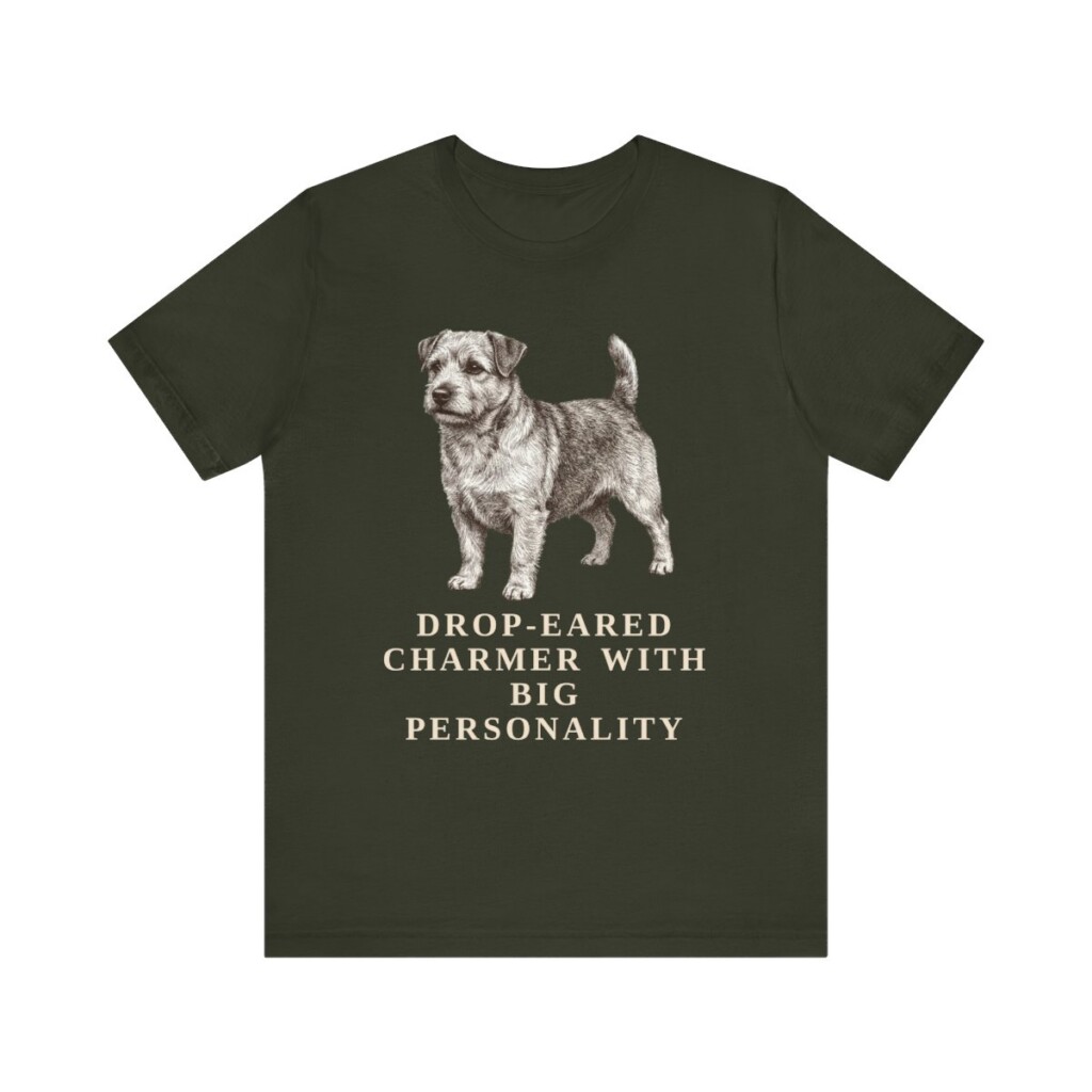 Norfolk Terrier Humor Shirt, Vintage Dog Sketch Tee, Dog Humor Gift