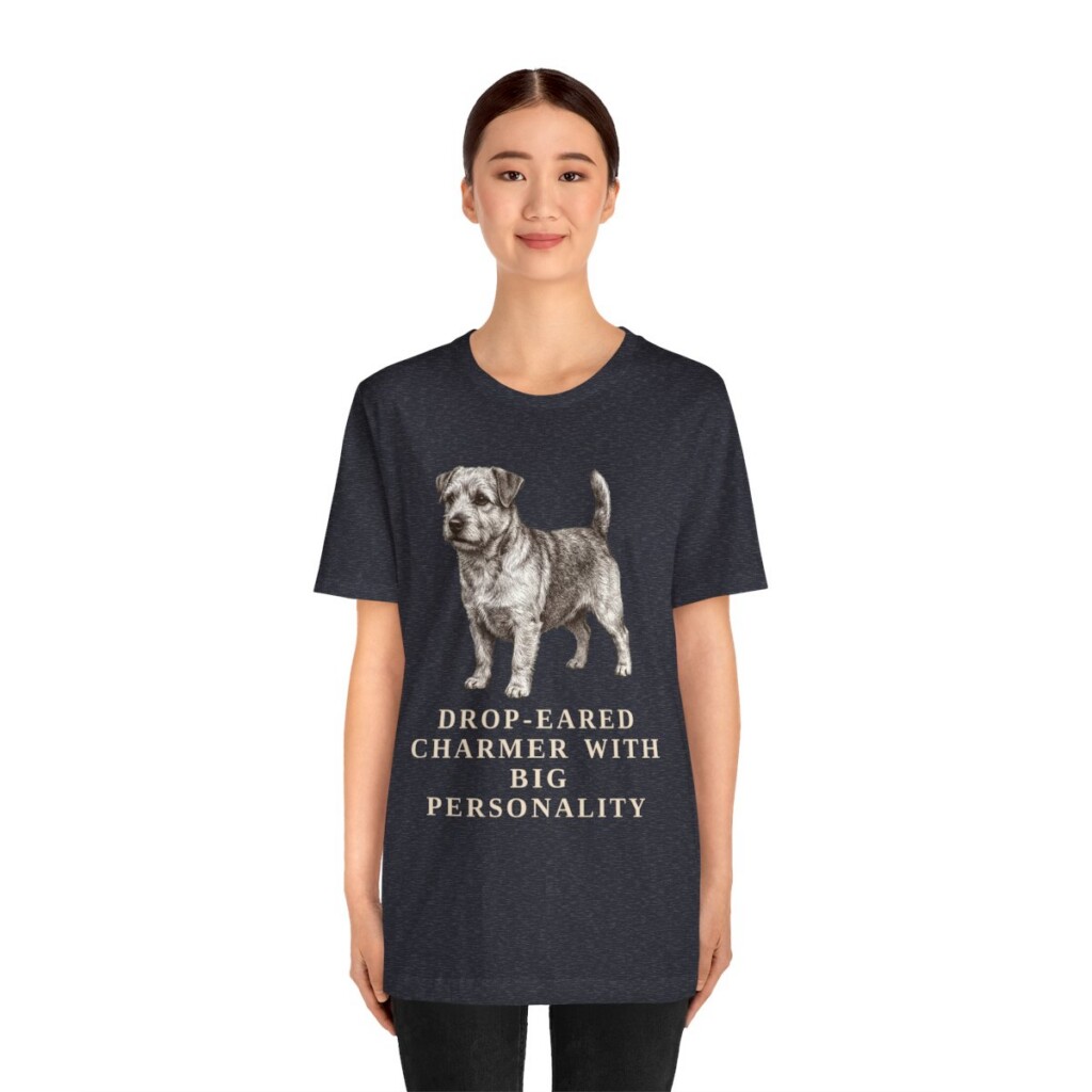 Norfolk Terrier Humor Shirt, Vintage Dog Sketch Tee, Dog Humor Gift
