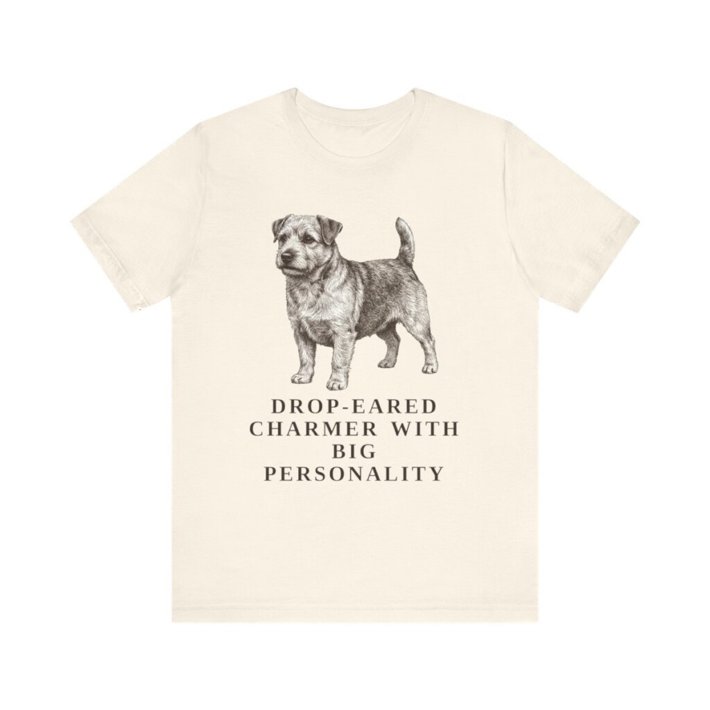 Norfolk Terrier Humor Shirt, Vintage Dog Sketch Tee, Dog Humor Gift