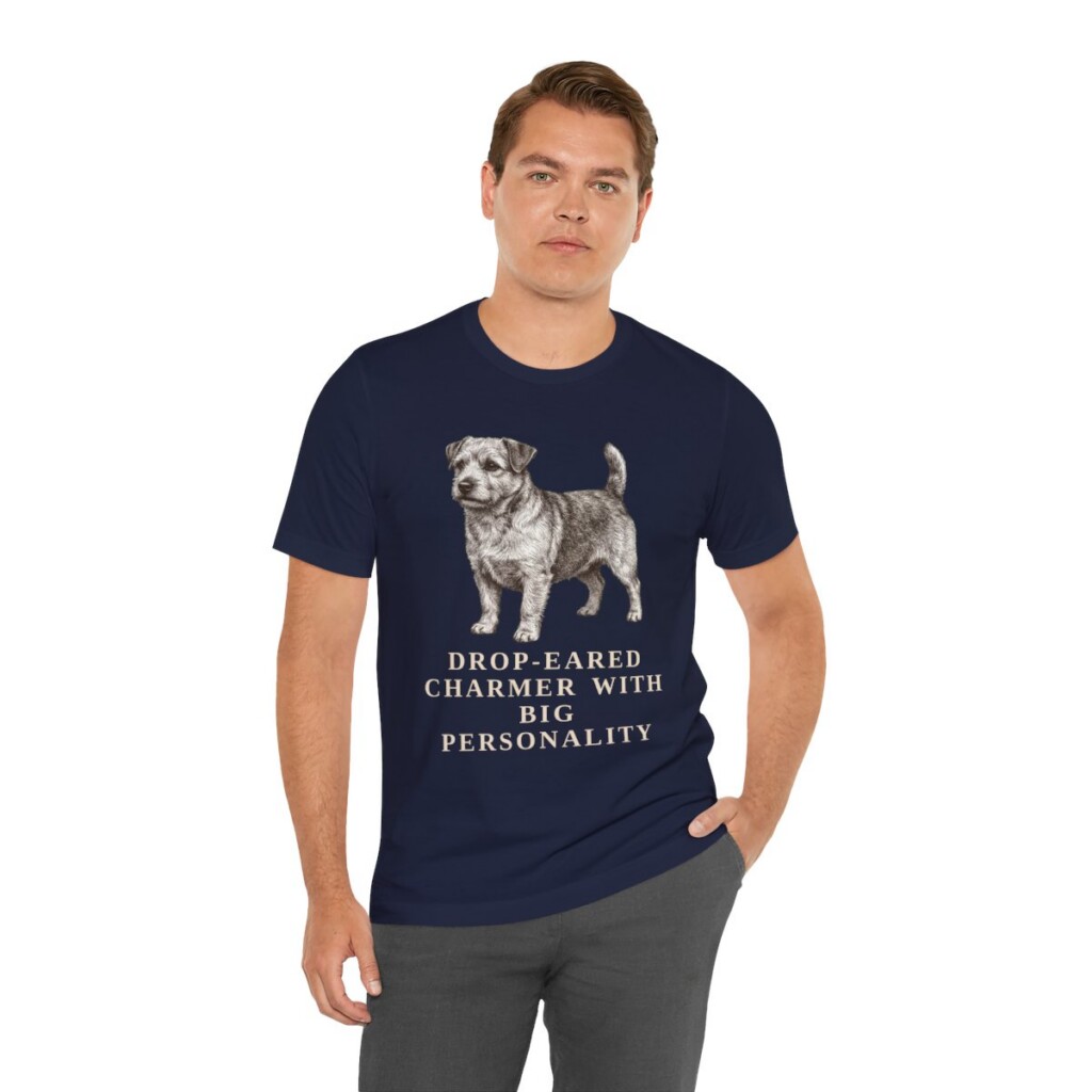 Norfolk Terrier Humor Shirt, Vintage Dog Sketch Tee, Dog Humor Gift