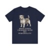 Norfolk Terrier Humor Shirt, Vintage Dog Sketch Tee, Dog Humor Gift
