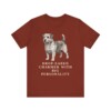 Norfolk Terrier Humor Shirt, Vintage Dog Sketch Tee, Dog Humor Gift