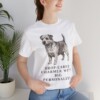 Norfolk Terrier Humor Shirt, Vintage Dog Sketch Tee, Dog Humor Gift