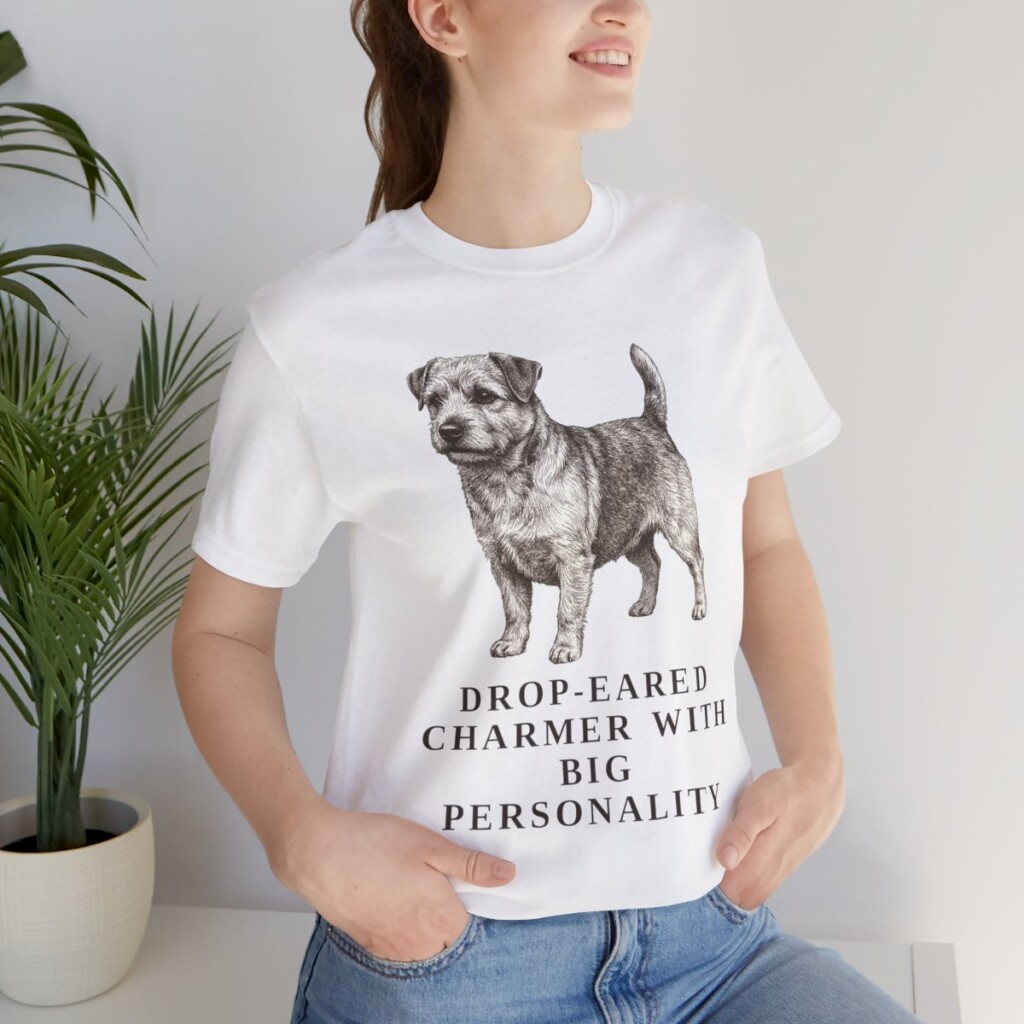 Norfolk Terrier Humor Shirt, Vintage Dog Sketch Tee, Dog Humor Gift