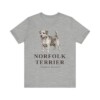 Norfolk Terrier Latin Shirt, Vintage Dog Sketch Tee, Dog Latin Gift
