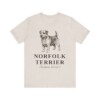 Norfolk Terrier Latin Shirt, Vintage Dog Sketch Tee, Dog Latin Gift