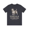 Norfolk Terrier Latin Shirt, Vintage Dog Sketch Tee, Dog Latin Gift
