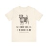 Norfolk Terrier Latin Shirt, Vintage Dog Sketch Tee, Dog Latin Gift