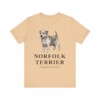 Norfolk Terrier Latin Shirt, Vintage Dog Sketch Tee, Dog Latin Gift