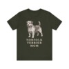 Norfolk Terrier Mom Shirt, Vintage Dog Sketch Tee, Dog Mom Gift