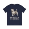 Norfolk Terrier Shirt, Vintage Dog Sketch Tee, Dog Lover Gift