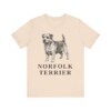 Norfolk Terrier Shirt, Vintage Dog Sketch Tee, Dog Lover Gift
