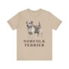 Norfolk Terrier Shirt, Vintage Dog Sketch Tee, Dog Lover Gift