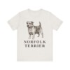 Norfolk Terrier Shirt, Vintage Dog Sketch Tee, Dog Lover Gift