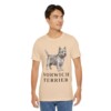 Norwich Terrier Shirt, Vintage Dog Sketch Tee, Dog Lover Gift, Norwich Terrier Lover