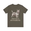 Norwich Terrier Humor Shirt, Vintage Dog Sketch Tee, Dog Humor Gift