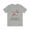 Norwich Terrier Humor Shirt, Vintage Dog Sketch Tee, Dog Humor Gift