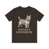 Norwich Terrier Humor Shirt, Vintage Dog Sketch Tee, Dog Humor Gift