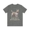 Norwich Terrier Humor Shirt, Vintage Dog Sketch Tee, Dog Humor Gift
