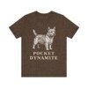 Norwich Terrier Humor Shirt, Vintage Dog Sketch Tee, Dog Humor Gift