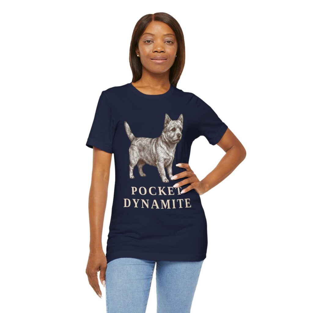 Norwich Terrier Humor Shirt, Vintage Dog Sketch Tee, Dog Humor Gift