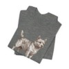 Norwich Terrier Latin Shirt, Vintage Dog Sketch Tee, Dog Latin Gift