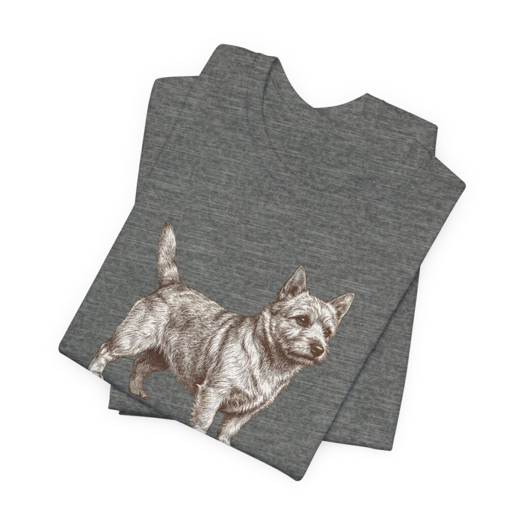 Norwich Terrier Latin Shirt, Vintage Dog Sketch Tee, Dog Latin Gift