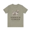 Norwich Terrier Latin Shirt, Vintage Dog Sketch Tee, Dog Latin Gift
