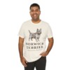 Norwich Terrier Latin Shirt, Vintage Dog Sketch Tee, Dog Latin Gift