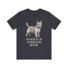 Norwich Terrier Mom Shirt, Vintage Dog Sketch Tee, Dog Mom Gift