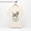 Norwich Terrier Mom Shirt, Vintage Dog Sketch Tee, Dog Mom Gift