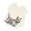 Norwich Terrier Shirt, Vintage Dog Sketch Tee, Dog Lover Gift, Norwich Terrier Lover