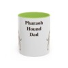 11oz Pharaoh Hound Dog Dad Mug, Vintage Sketch Coffee Mug, Dog Dad Gift