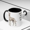 11oz Funny Pharaoh Hound Mug, Blushing Since Ancient Egypt, Vintage Dog Coffee Mug, Dog Lover Gift