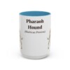15oz Pharaoh Hound Latin Mug, Pharaoh Hound, Vintage Dog Coffee Mug, Dog Lover Gift