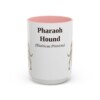 15oz Pharaoh Hound Latin Mug, Pharaoh Hound, Vintage Dog Coffee Mug, Dog Lover Gift