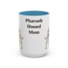 15oz Pharaoh Hound Dog Mom Mug, Vintage Sketch Coffee Mug, Dog Mom Gift
