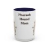 15oz Pharaoh Hound Dog Mom Mug, Vintage Sketch Coffee Mug, Dog Mom Gift