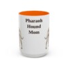 15oz Pharaoh Hound Dog Mom Mug, Vintage Sketch Coffee Mug, Dog Mom Gift