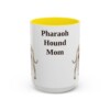 15oz Pharaoh Hound Dog Mom Mug, Vintage Sketch Coffee Mug, Dog Mom Gift