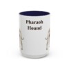 15oz Pharaoh Hound Mug, Vintage Dog Portrait Coffee Mug, Dog Lover Gift