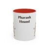 11oz Pharaoh Hound Mug, Vintage Dog Portrait Coffee Mug, Dog Lover Gift