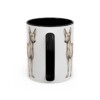 11oz Pharaoh Hound Mug, Illustrated Dog Breed Facts Coffee Mug, Vintage Dog Keepsake Gift