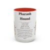 15oz Pharaoh Hound Mug, Illustrated Dog Breed Facts Coffee Mug, Vintage Dog Keepsake Gift
